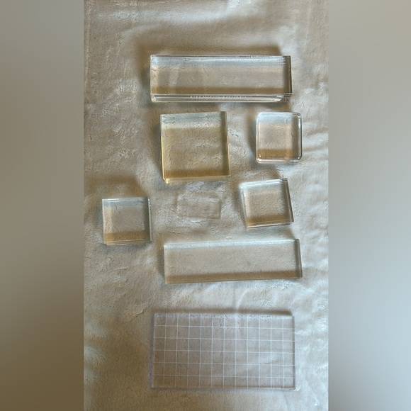 Large Acrylic Stamp Set (Stampin Up, Close to my Heart & others) - Picture 7 of 9